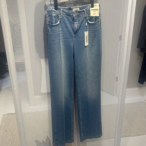 L'AGENCE Clayton Wide Leg Jean in Calabasas